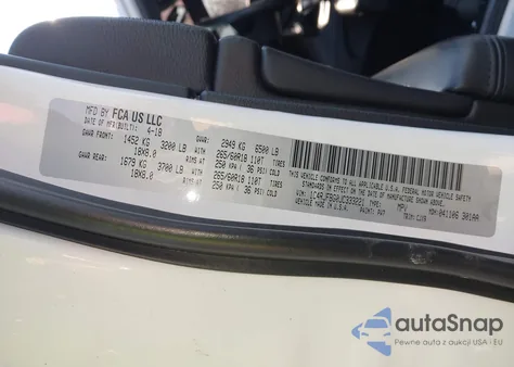 2018 Jeep Grand Cherokee Limited 4X4 z USA, uszkodzony, nr VIN 1C4RJFBG0JC333221